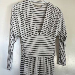 Fighting Eel striped blouse XS